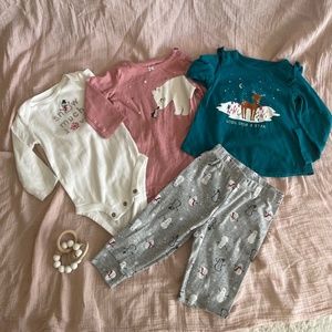 Carters baby girl BUNDLE ❄️☃️⛄️🌨❄️